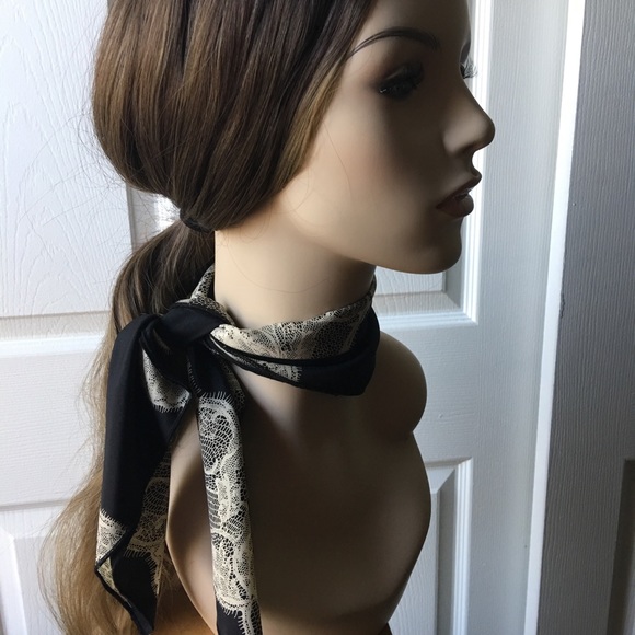 Hair Scarf Headband Ponytail Hair Scarf - Picture 6 of 8